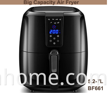 1.7L Kitchen Oven Hot Air Fryer Oil Free Cooking Electrical Air Fryer Oven Air Fryer